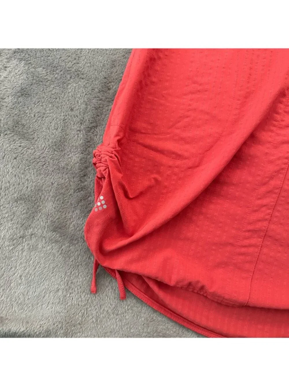 Title Nine Speed Racer Tunic Dress SMALL Coral Tennis Athleisure Sleeveless - Picture 2 of 6